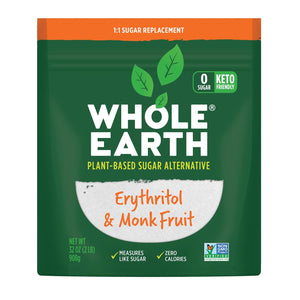 Whole Earth® Monk Fruit with Erythritol - 10/2lb Bag