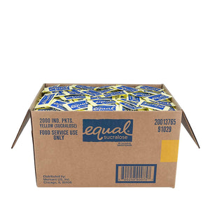 Equal® Sucralose Packets  - 1g/2000ct Packets
