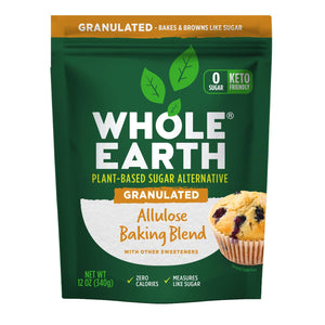 Whole Earth® Granulated Allulose Baking Blend with Other Sweeteners - 6/12oz Bag