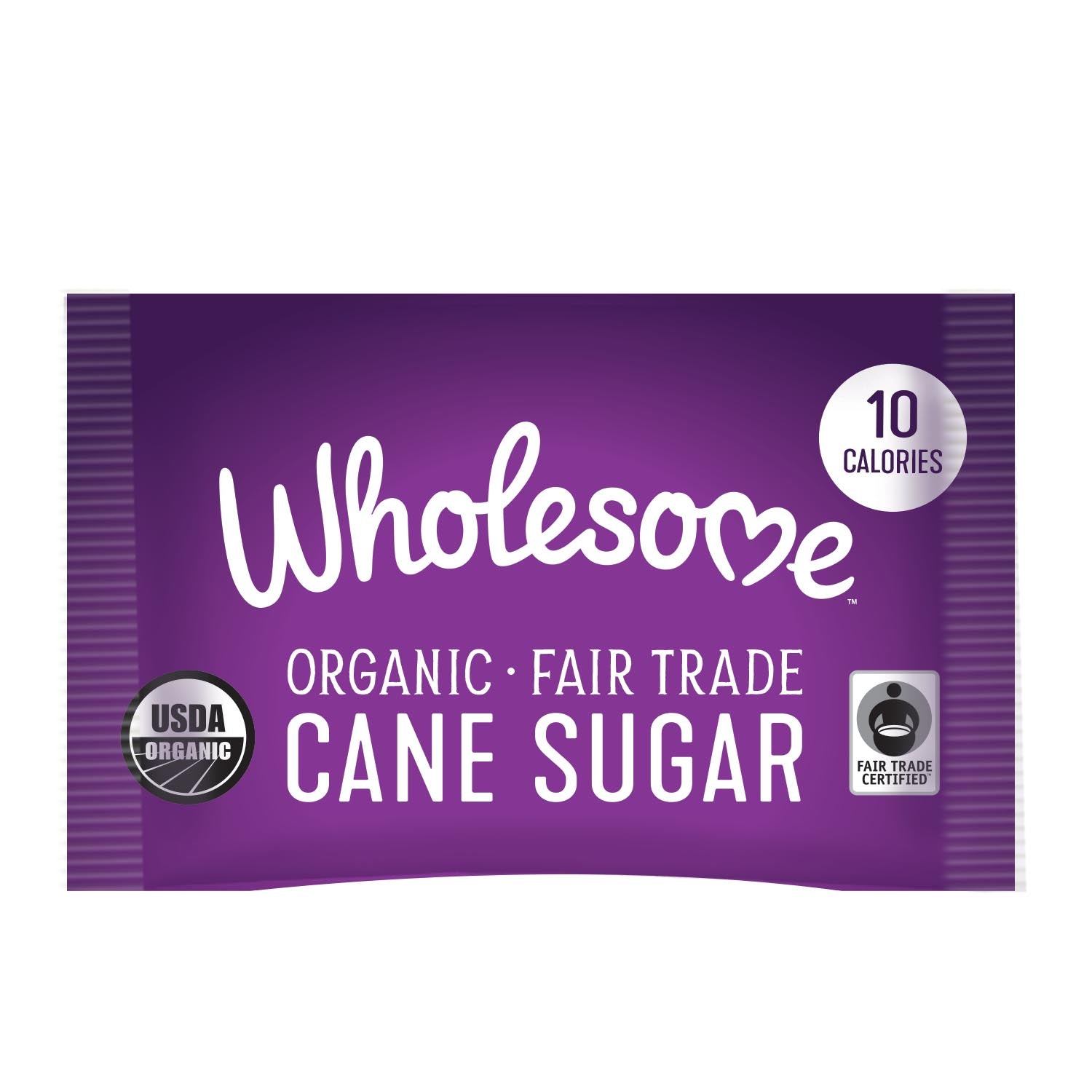 Wholesome Fair Trade Organic Sugar Packets - 2.6g/1000ct
