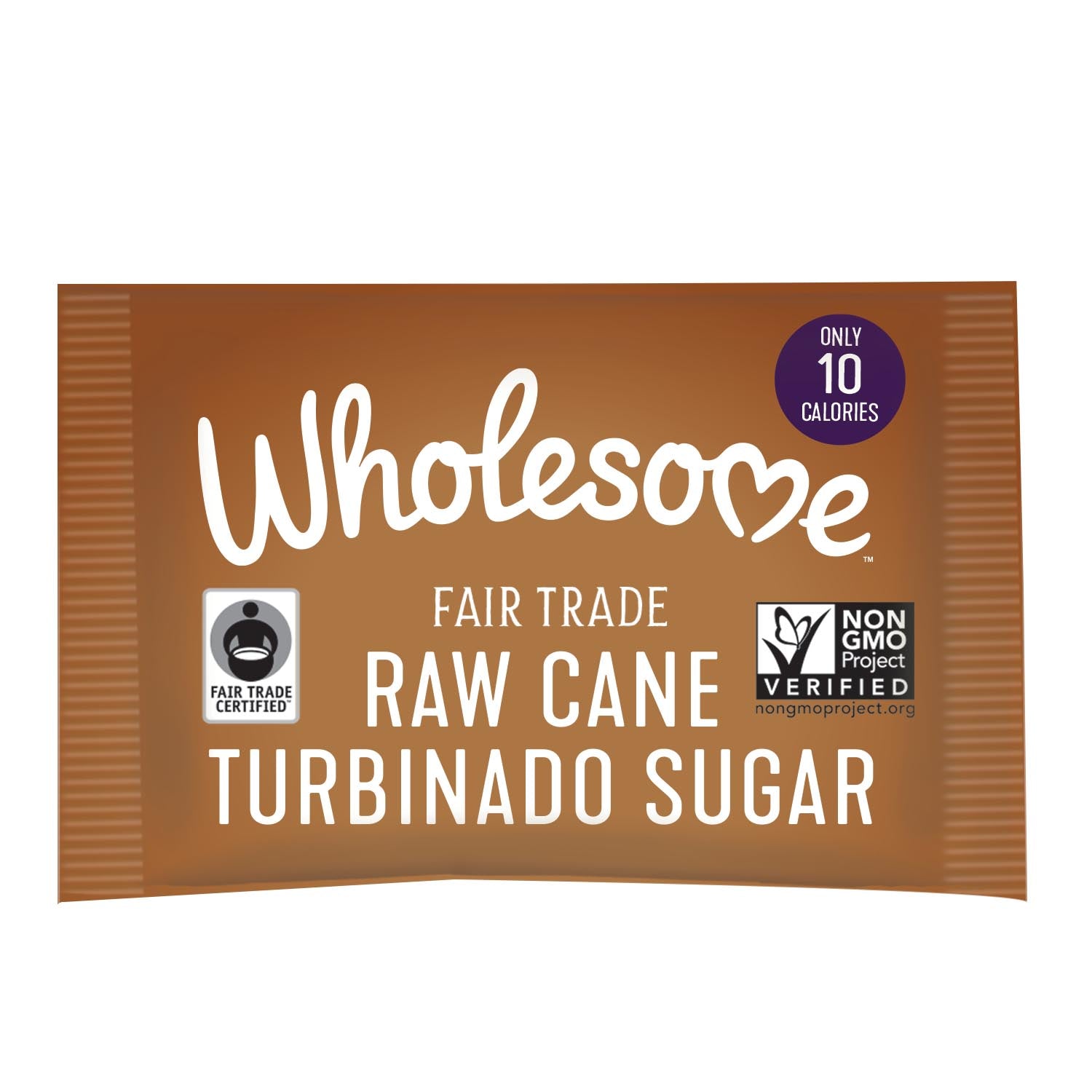 Wholesome Fair Trade Raw Cane Sugar Packets - 2.6g/1000ct